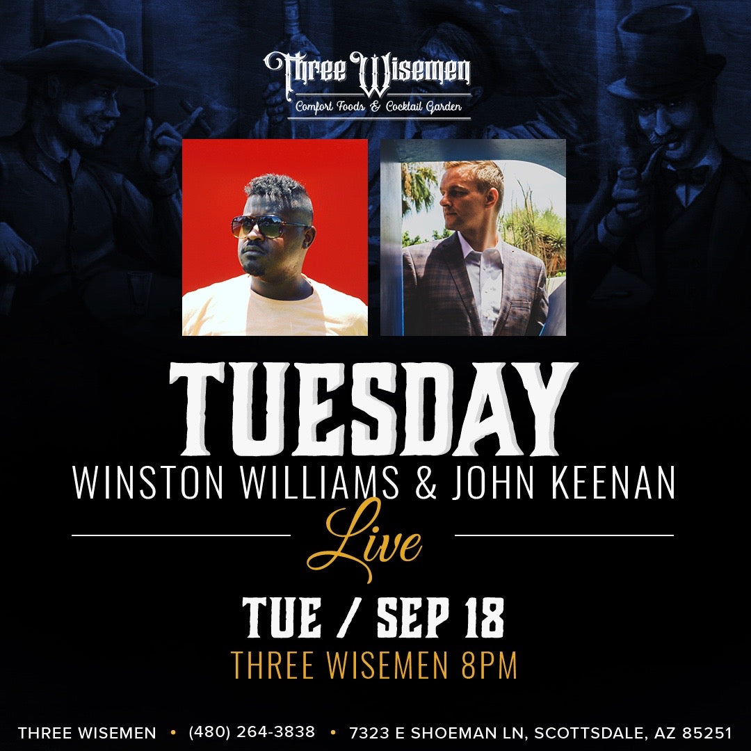 3 Wisemen with Winston Williams Sept. 18
