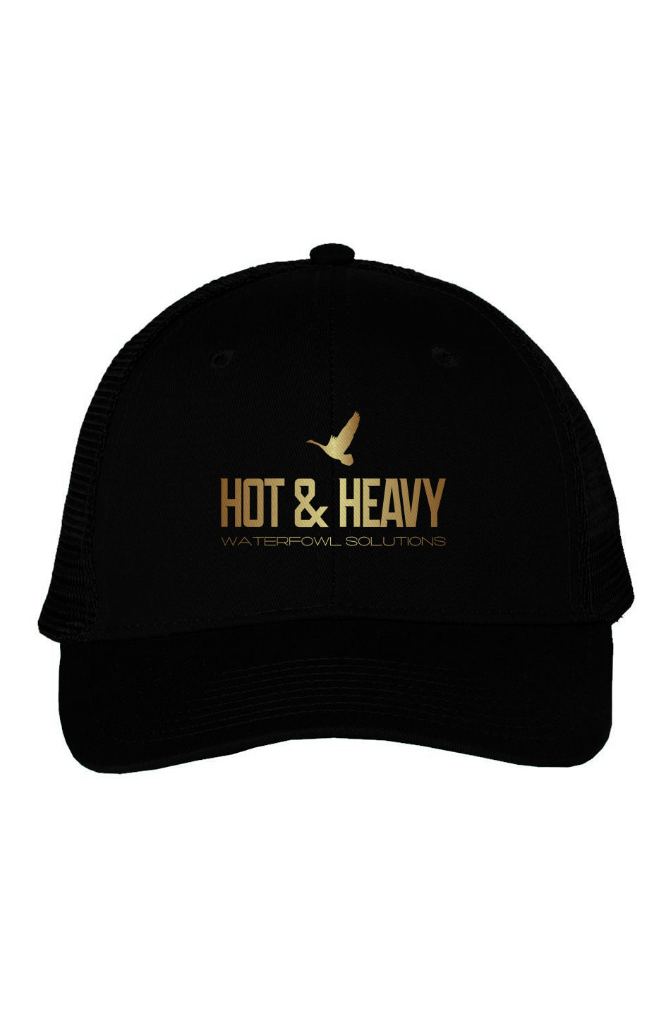 Mesh-Back Twill Trucker Cap