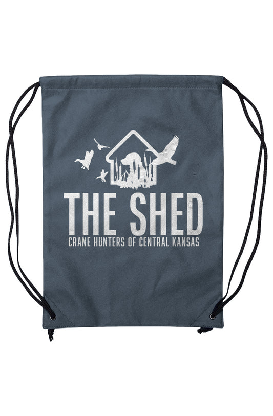 Shed Non-Woven Drawstring Backpack