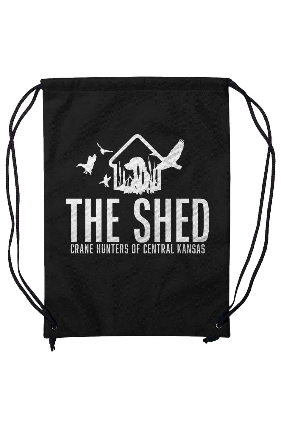 Shed Non-Woven Drawstring Backpack