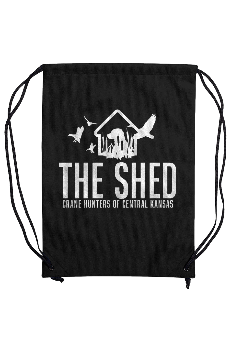 Shed Non-Woven Drawstring Backpack